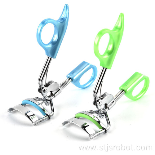 Fashion Stainless steel beauty Portable mini color Eyelash curler clip Eyelash accessory tool